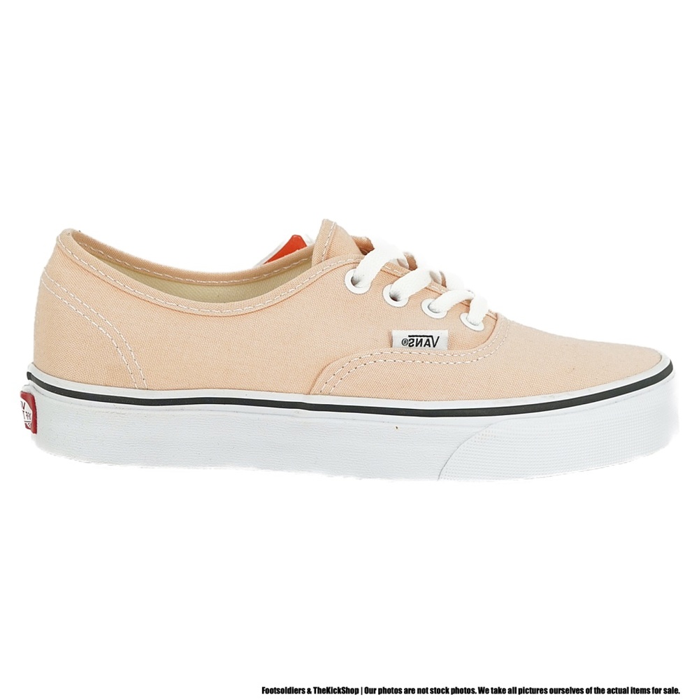 VANS Authentic Women's Low Top Sneakers (Bleached Apricot)